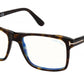 Clip-on FT5682-B 052 Dark Havana