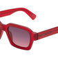 Caro Matte Red Fade