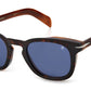DB 7030/S Dark Havana Brown Blue Avio