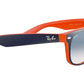 New Wayfarer Color Mix RB2132 blue and orange