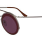 ME107S 044 matte silver and shiny brown