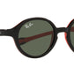 RJ9075S 710071 black on rubber red