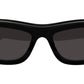 BV1326S 001 Solid Black Grey