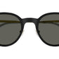 MB0362S 001 Solid Black Grey