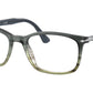 PO3189V gradient grey and striped brown