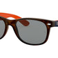 New Wayfarer Bicolor RB2132 tortoise grey