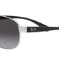 RB3386 silver metal grey