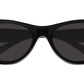 BB0367S 001 Solid Black Grey