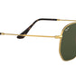 Hexagonal Flat Lenses RB3548N polished gold