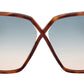 Yvonne FT1117 53P Blonde Havana Green