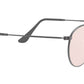 Round Solid Evolve RB3447 gunmetal pink