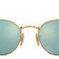Round Flat Lenses RB3447N gold