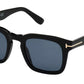 Dax FT0751-F 01V Shiny Black Blue