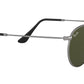 Round Metal RB3447 matte gunmetal