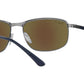 RB3671CH 92044L blue on gunmetal