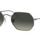 Octagonal RB3556N 004/71 gunmetal