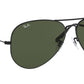 Aviator Large Metal II RB3026 L2821 Black Green