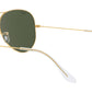 Aviator Large Metal II RB3026 L2846 Gold Green