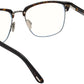 Clip-on FT5683-B 052 Dark Havana