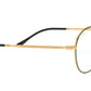Round Metal Optics II RB3582V gold on top black