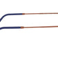 Round Metal RB3447 polished bronze copper