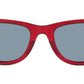 Wayfarer RB2140 661456 transparent red