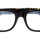 9101 Optical 01 Black on Havana