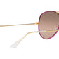 Aviator Full Color Legend RB3025JM 91963E Violet Silver Pink