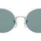 Oval RB1970 silver azure blue