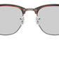 Clubmaster RB3016 1278B1 Gunmetal Blue
