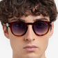 DB 7041/S FLAT WR9 08 Brown Havana
