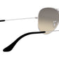 Aviator Gradient RB3025 003/32 Silver Grey