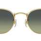 Round Metal RB3447 001/BH Gold