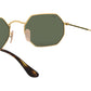 Octagonal Classic RB3556N polished gold