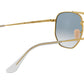 The Marshal RB3648 gold clear gradient blue