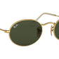 Oval Metal RB3547 001/31 Gold G-15