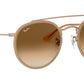 Round Double Bridge RB3647N copper bronze