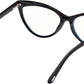 Clip-on FT5896-B 001 Shiny Black