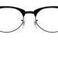 Clubmaster Oval Optics RB3946V 8049