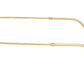 Round Metal RB3447 001/BH Gold