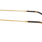 Round Flat Lenses RB3447N gold blue