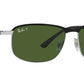 RB3671CH 9144P1 black on silver