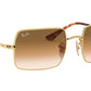 Rectangle RB1969 gold light brown