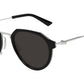 BV1331S 001 Solid Black Grey
