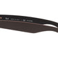 New Wayfarer RB2132 6608M2 matte brown on transparent bro