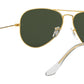 Aviator Classic RB3025 W3234 Gold Green