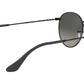 Round Flat Lenses RB3447N polished black