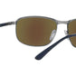 RB3671CH 92044L blue on gunmetal