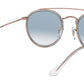 Round Double Bridge RB3647N transparent bronze copper
