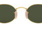 Oval Metal RB3547 001/31 Gold G-15